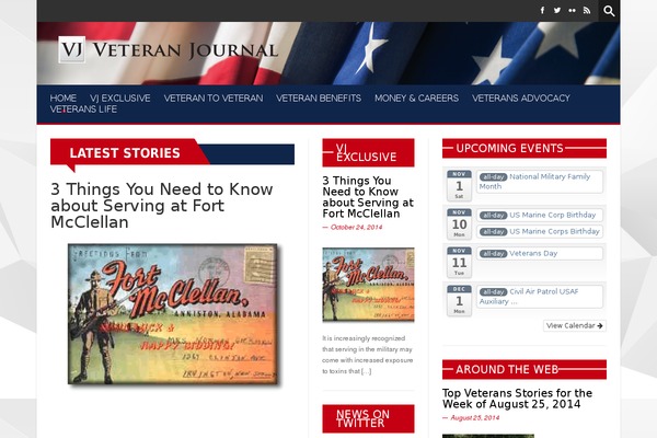veteranjournal.com site used News Mix