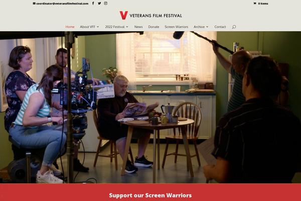veteransfilmfestival.com site used Divi-child02