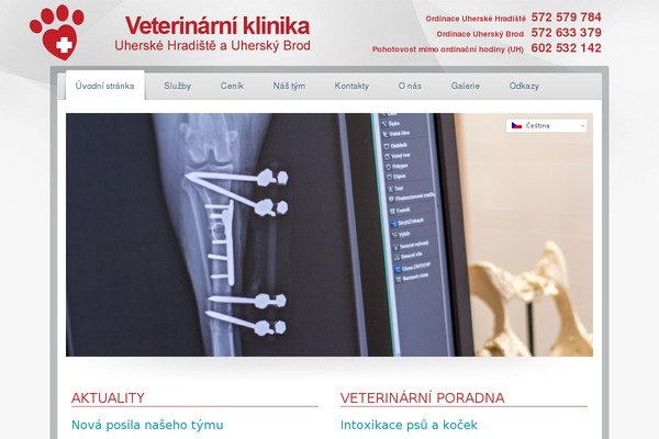 veterina-uh.cz site used Veterina-uh