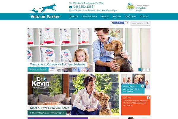 vetsonparker.com.au site used Vets-group