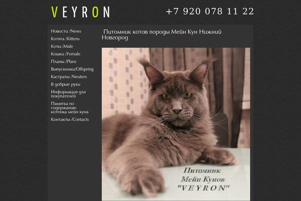 veyroncoon.ru site used Veyroncoon