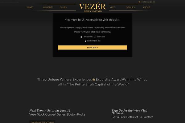 vezerfamilyvineyard.com site used Vezer