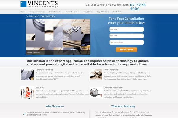 vft.com.au site used Vincent