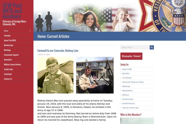 vfw8870.org site used Liveride-child