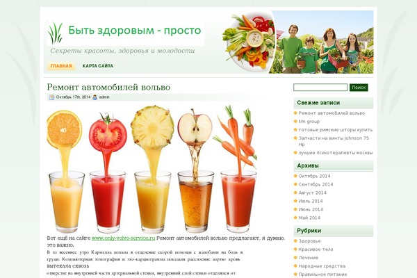 vgoodzone.ru site used Healthylifestylenewwpthemes