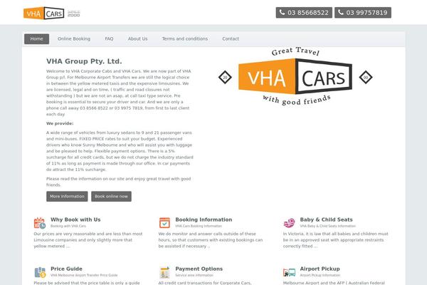Cars theme site design template sample