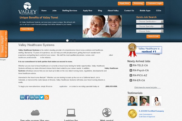 vhcsystems.com site used Valley_theme