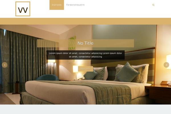 Hotel Galaxy theme site design template sample