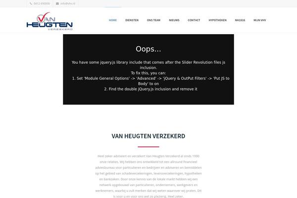 vhv.nl site used Insurance-agency-child