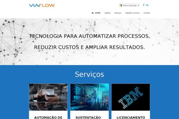 viaflow.com.br site used Mirror-wp