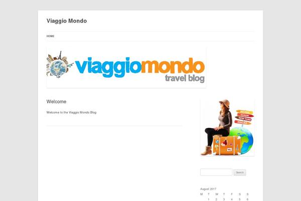 Twenty Twelve theme site design template sample