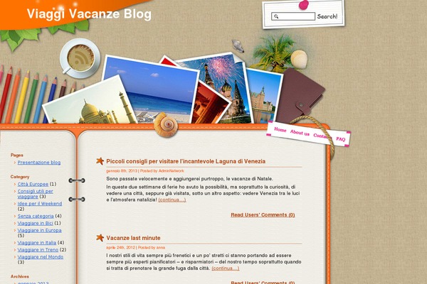 viaggivacanzeblog.it site used Travelling_logbook