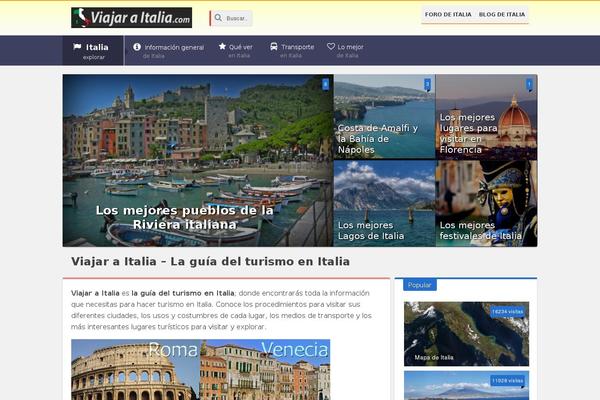 viajaraitalia.com site used Rebista-theme