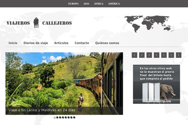 viajeroscallejeros.com site used Viajeroscallejeros