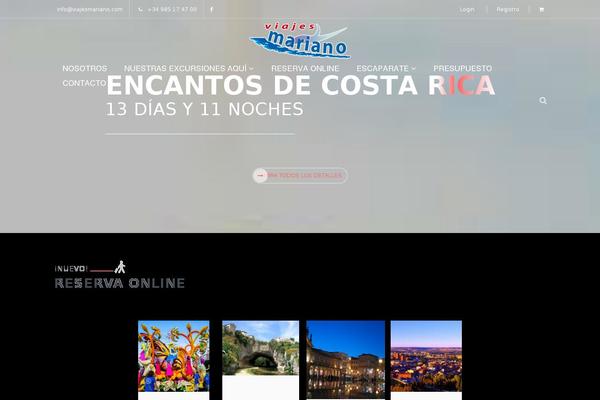 viajesmariano.com site used Viajesmariano