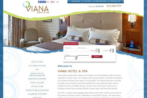 vianahotelandspa.com site used Viana_ross