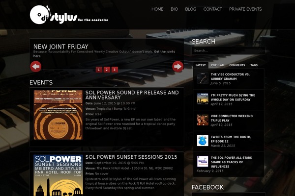 Site using Audio Player plugin