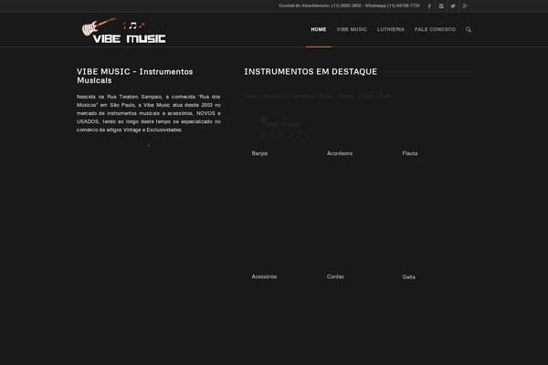 Enfold theme site design template sample