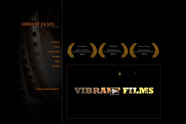 vibrantfilms.com site used Vibranttheme