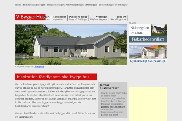 vibyggerhus.se site used Husnytt