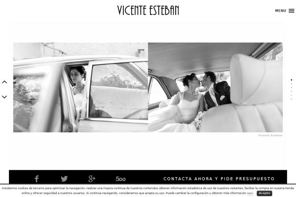 vicenteesteban.com site used Vicenteesteban