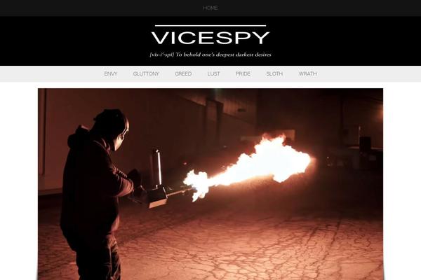 vicespy.com site used Vicespy-theme