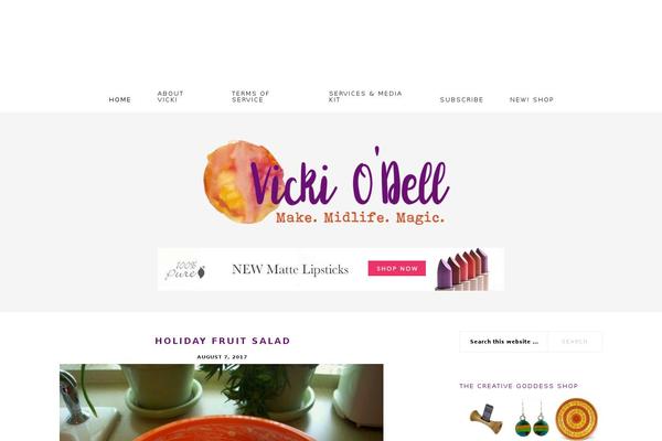 vickiodell.com site used Anaise