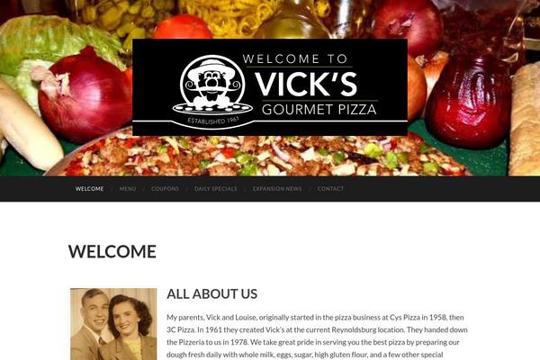 Hemingway theme site design template sample