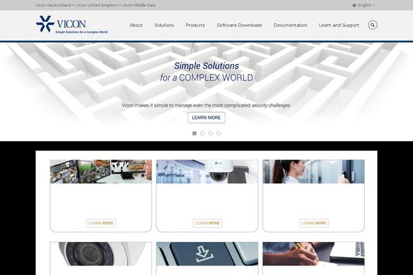 vicon-security.com site used Viconnew