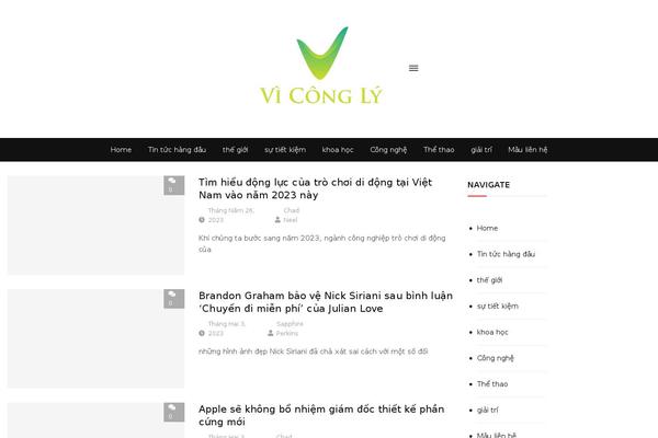 Everest-news-pro theme site design template sample