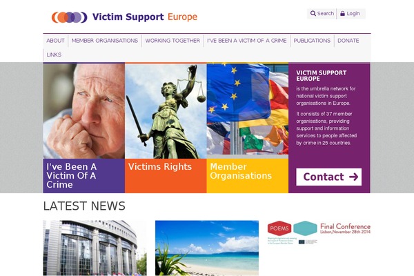 victimsupporteurope.eu site used Vse