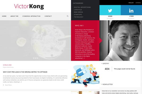 victorandrekong.com site used Vkong