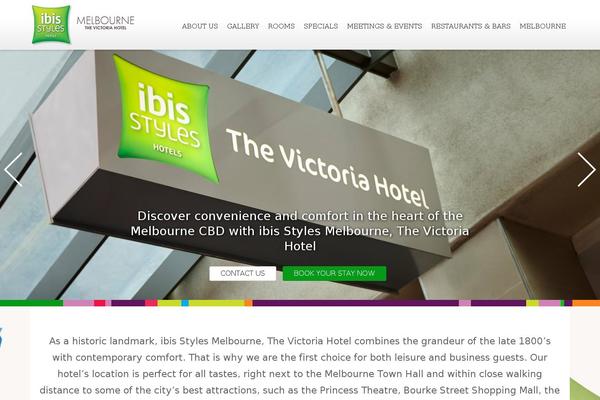 victoriahotel.com.au site used Vichot