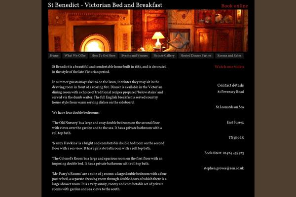 victorian-bed-and-breakfast.com site used Wwit