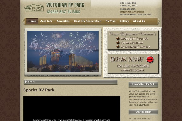 victorianrvpark.com site used Resort-wp48