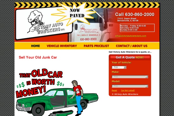 Headway theme site design template sample