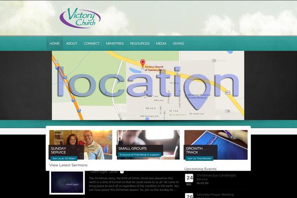 Churchope theme site design template sample