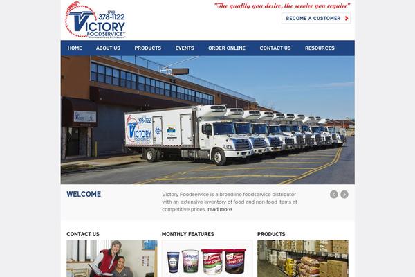 victoryfoodservice.com site used Victory-theme