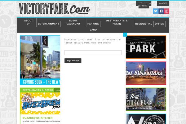 victorypark.com site used Clemo-multipurpose-portfolio-wordpress-theme
