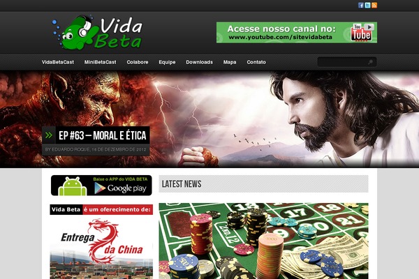 vidabeta.com.br site used Leetpress1.2.1