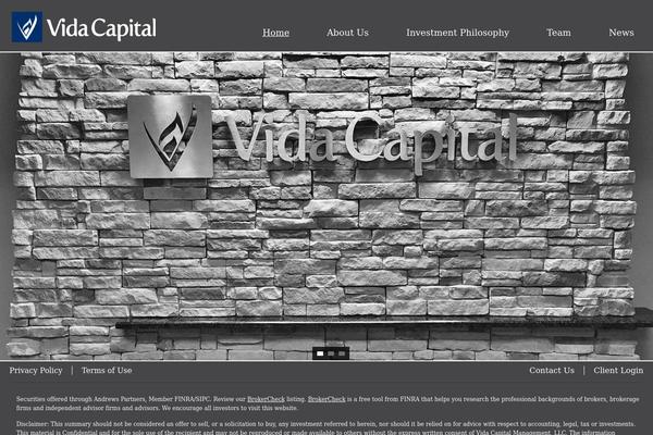 vidacapitalinc.com site used Vida2015