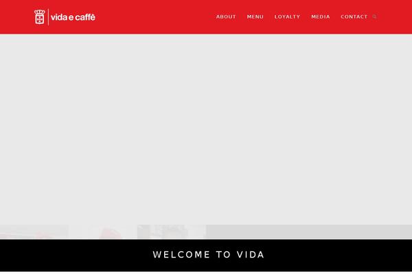 vidaecaffe.com site used Vida