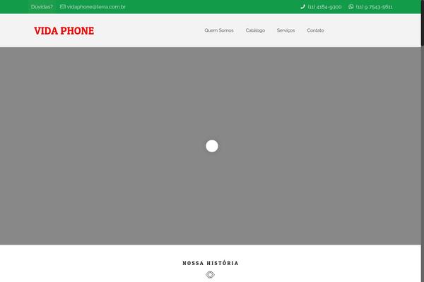Site using Responsive Lightbox plugin