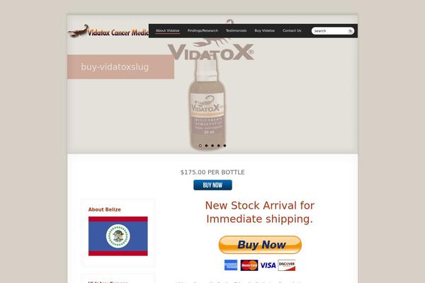 vidatox theme websites examples