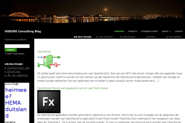 Site using Super Socializer plugin