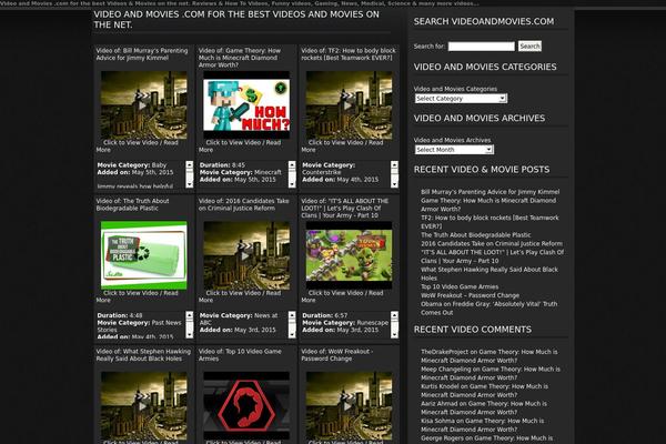 WpTube 4 theme site design template sample