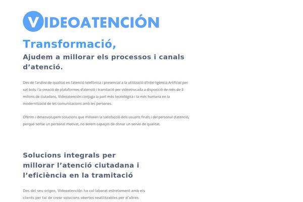 videoatencion.com site used Qloud-child