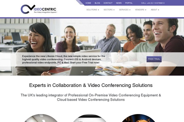 videocentric.co.uk site used Videocentric