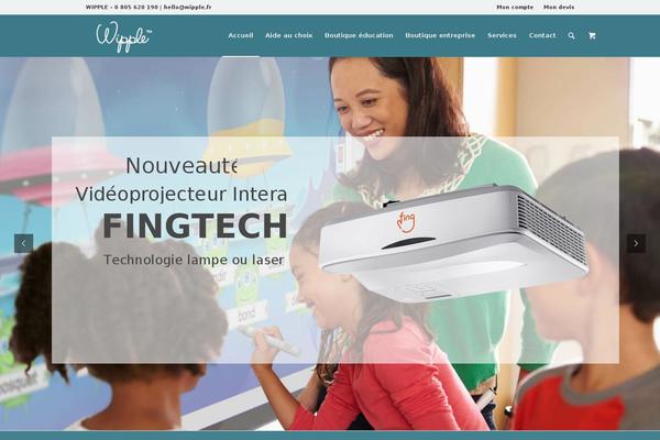videoprojecteur-interactif.fr site used Wipple