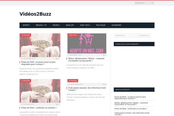 SmartMag theme site design template sample